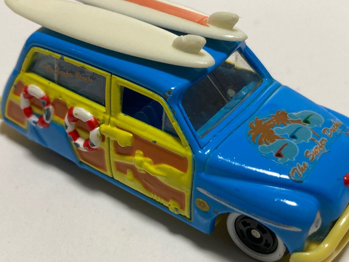【超新作】 値引あり】限定レア ディズニートミカ ドナルドのサーフワゴン キャラクタートミカ
