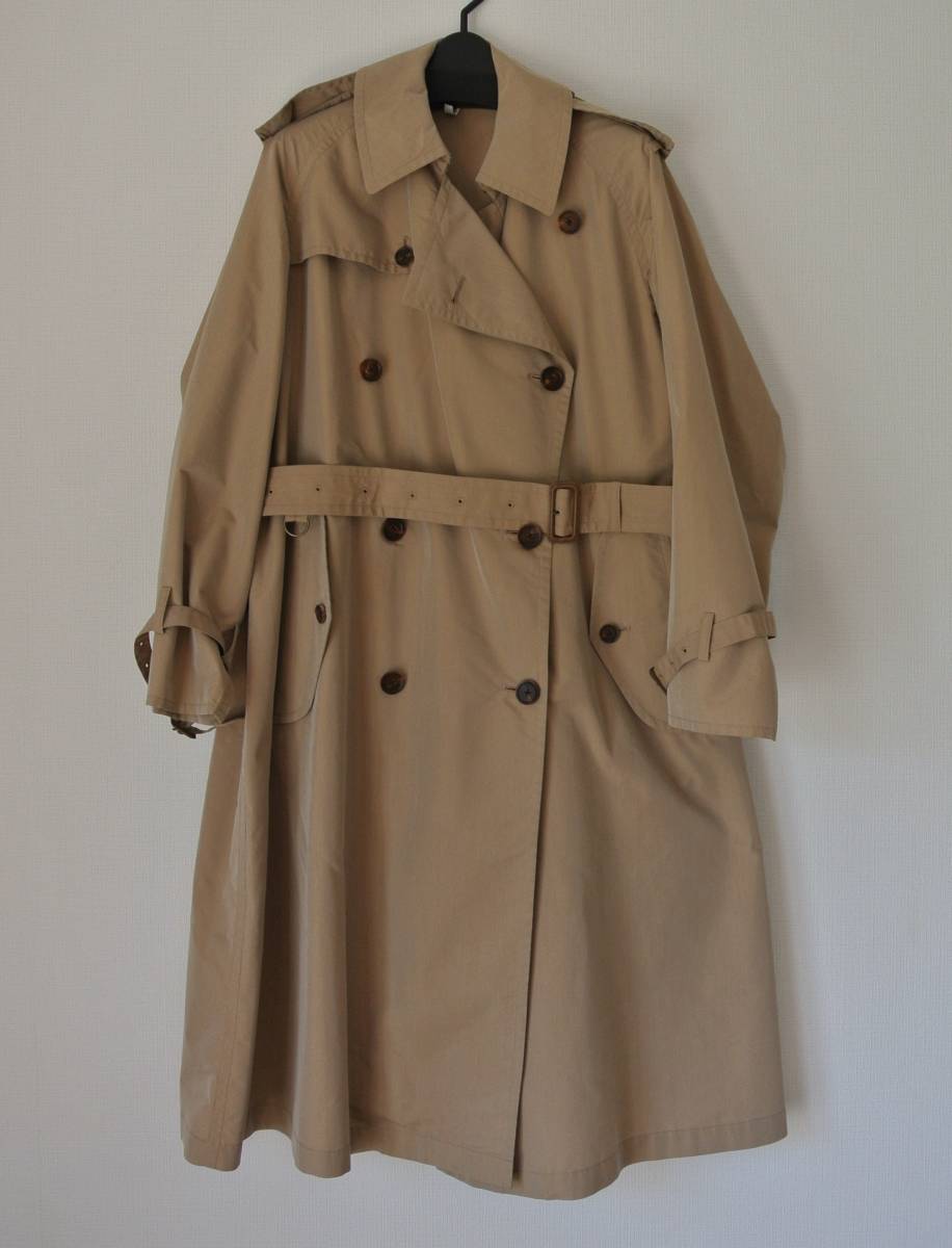 AURALEEo- Rally FINX POLYESTER BIG TRENCH COAT trench coat 