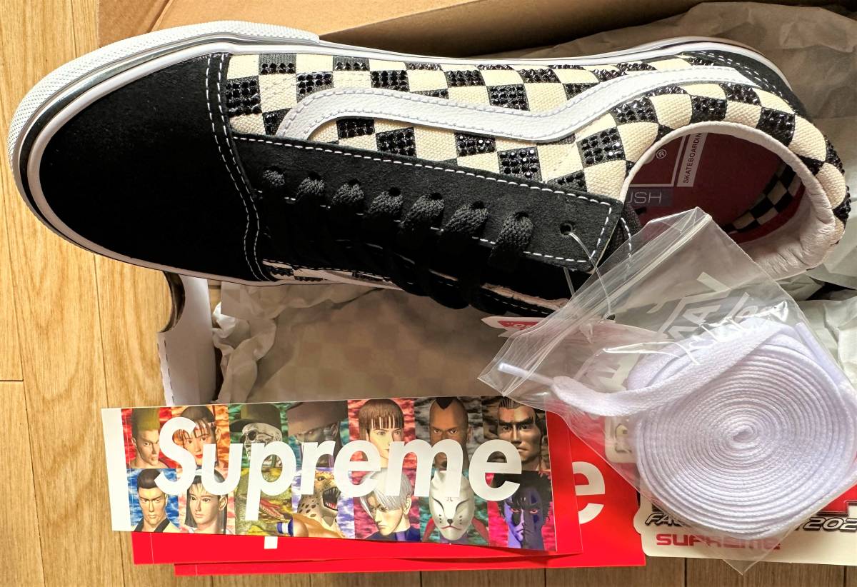 Yahoo!オークション - 【新品未着用27.5cm】Supreme Swarovski Yahoo!オークション - 【新品未着用27.5cm】Supreme Swarovski