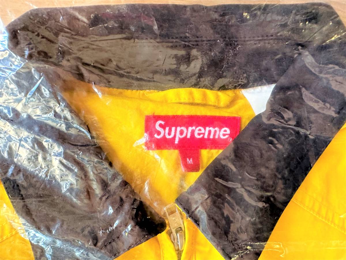 新品未着用】Supreme Cotton Utility Jacket Sulfur M 22FW 正規品付属
