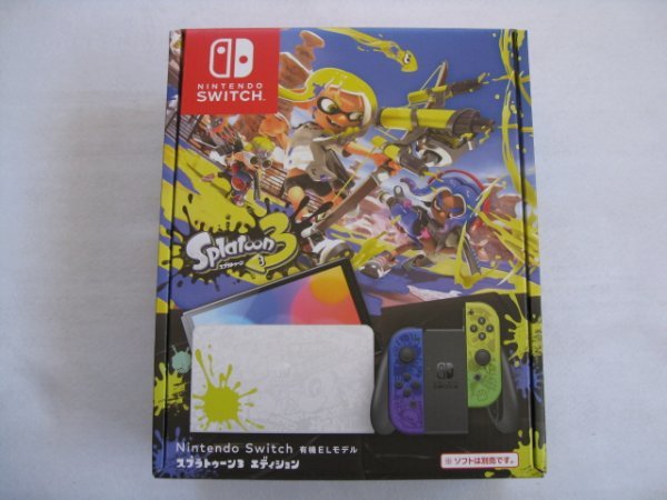 新品未開封品】Nintendo Switch 有機ELモデル スプラトゥーン3