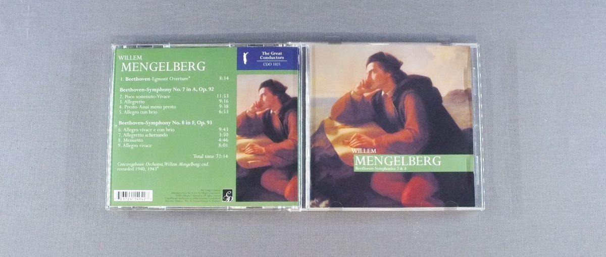 ★米CD MENGELBERG/BEETHOVEN-SYM.S 7 & 8★_画像1