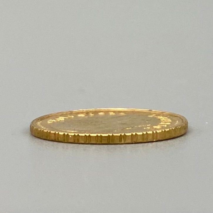 1円 希少 K21.6 Au900 メキシコ 2.5ペソ 金貨 コイン DOS Y MEDIO