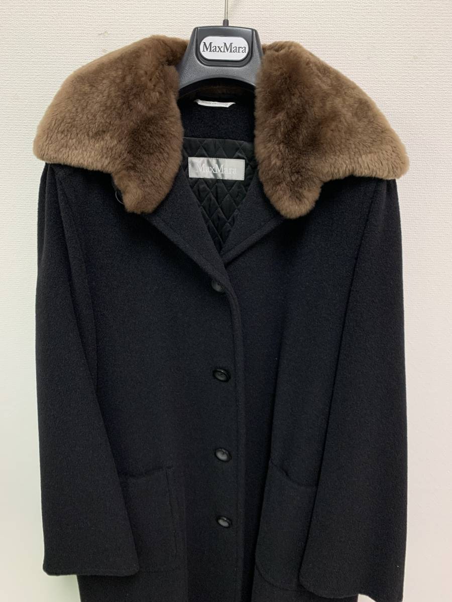 公式通販 MaxMaraウール コート size42 aquitemosasco.com.br