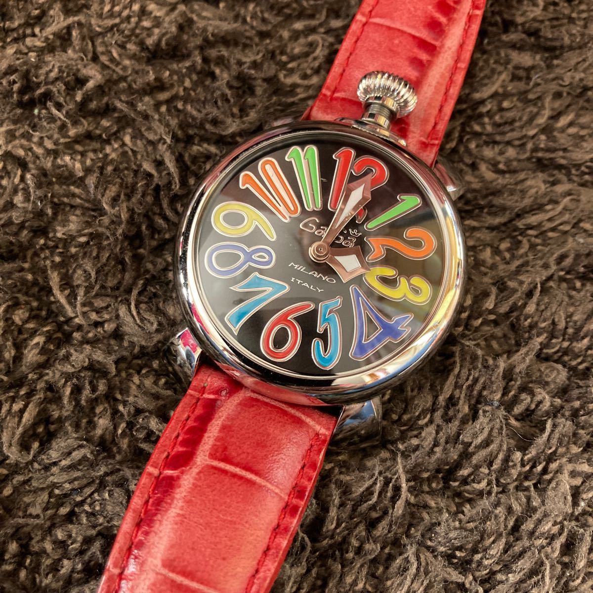 GaGaMILANO ガガミラノ     マヌアーレ　40mm       腕時計　ユニセックス  電池交換済み