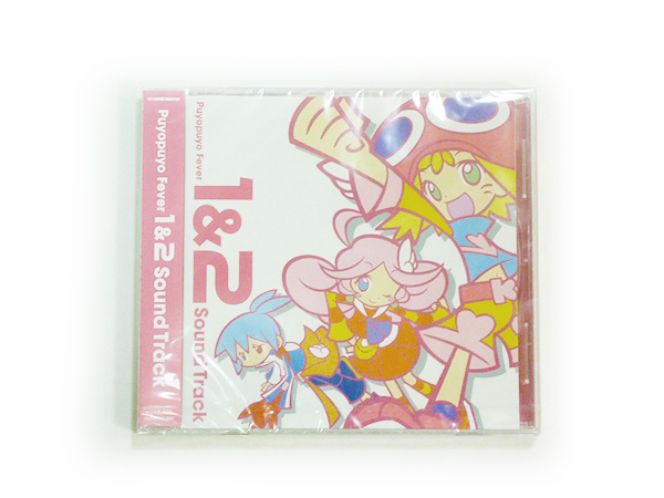 新品 ぷよぷよフィーバー 1&2 サウンドトラック CD ぷよぷよ コンパイル セガ SEGA_画像1