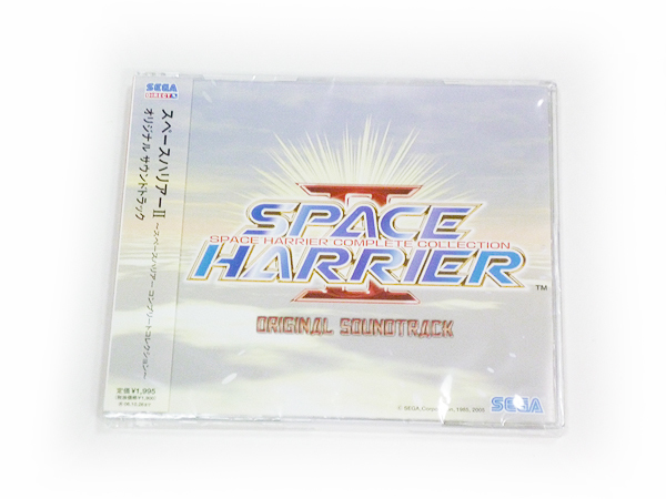 新品 スペースハリアー II オリジナルサウンドトラック CD セガ SEGA_画像1