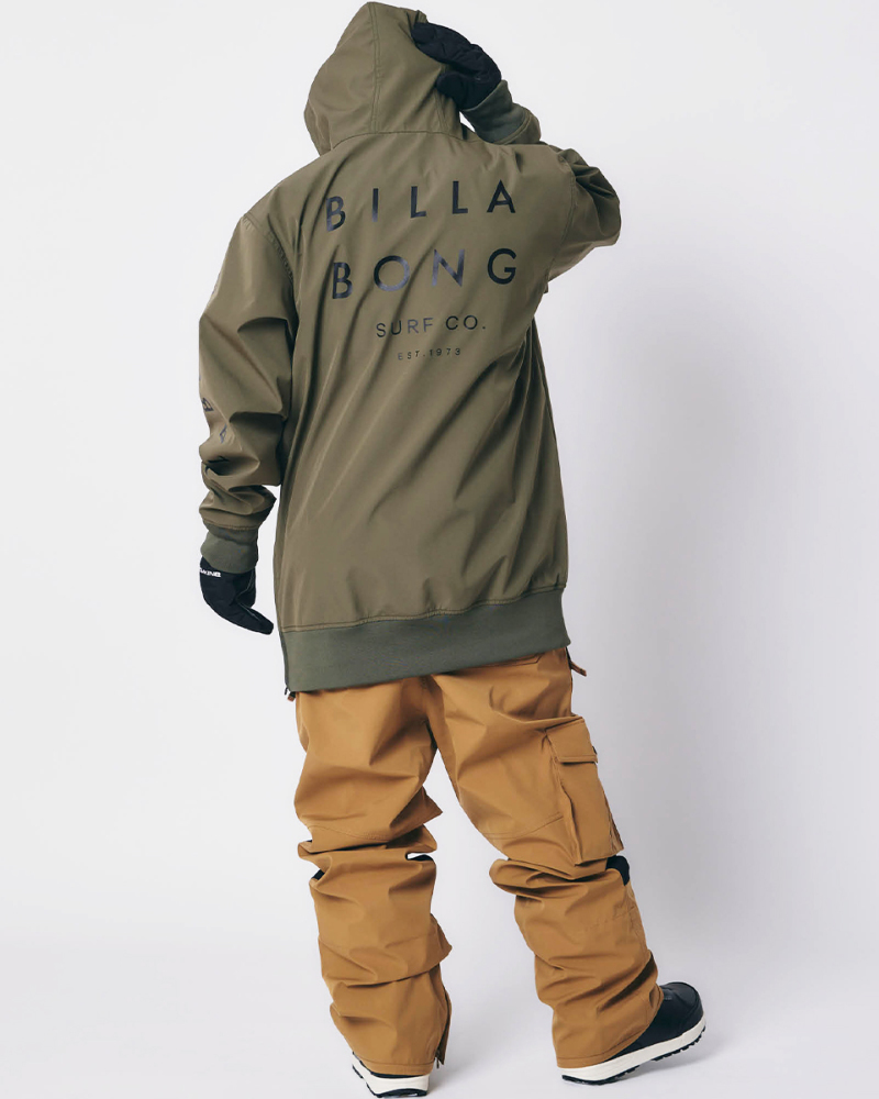 【SALE】★送料無料★2022/2023新品【BILLABONG/ビラボン】LIGHT SHELL HOODIE スノージャケット MIL メンズL BC01M-757