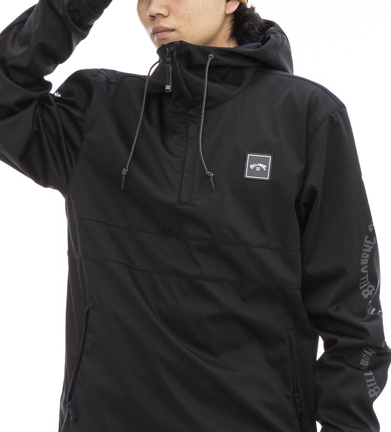 【SALE】★送料無料★2022/2023新品【BILLABONG/ビラボン】UTILITY SHELL JKT スノージャケット BLK メンズM BC01M-759_画像2