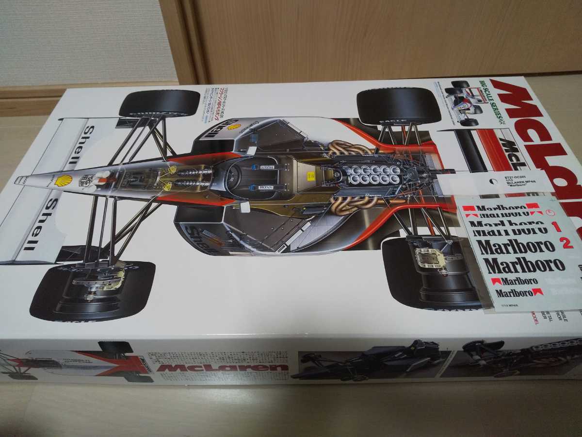 即決 未開封 TAMIYA タミヤ 1/12 マクラーレンホンダ MP4/6 マルボロ