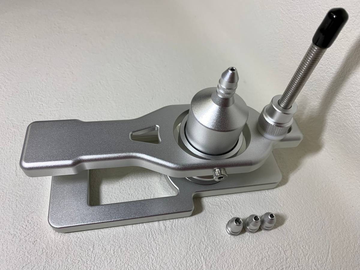 ヘラブナ釣り用うどん絞り器 アルミポンプ アルミ削り出し台 ヘラブナ釣り用うどん絞り器 アルミポンプ アルミ削り出し台
