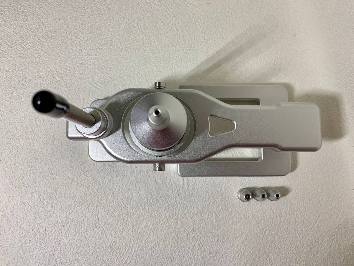 ヘラブナ釣り用うどん絞り器 アルミポンプ アルミ削り出し台 ヘラブナ釣り用うどん絞り器 アルミポンプ アルミ削り出し台