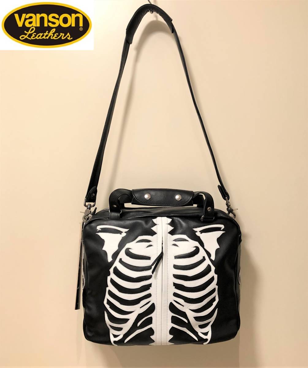 VANSON BONE BAG バンソン ボーン バッグ 2way ショルダーバッグ