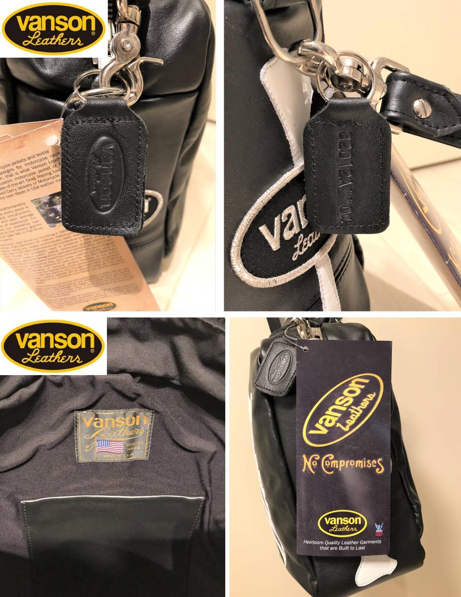 VANSON BONE BAG バンソン ボーン バッグ 2way ショルダーバッグ