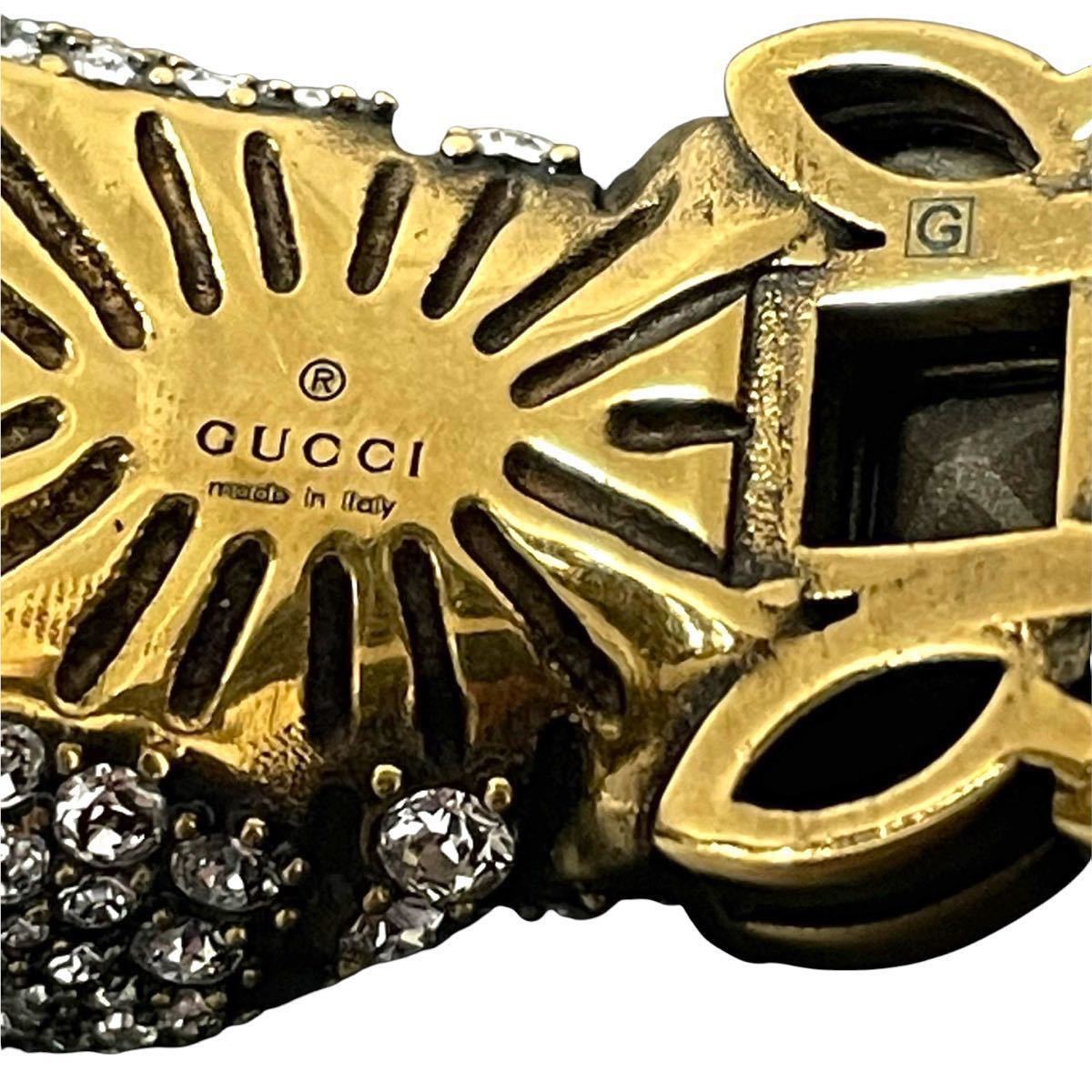 激安格安割引情報満載 グッチ GUCCI スネーク ブレスレット クリスタル