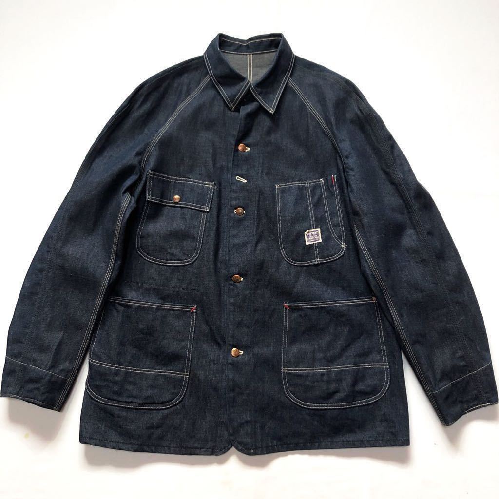ヤフオク! - 真っ紺♪盾タグ 40s PAYDAY デニム カバーオール...