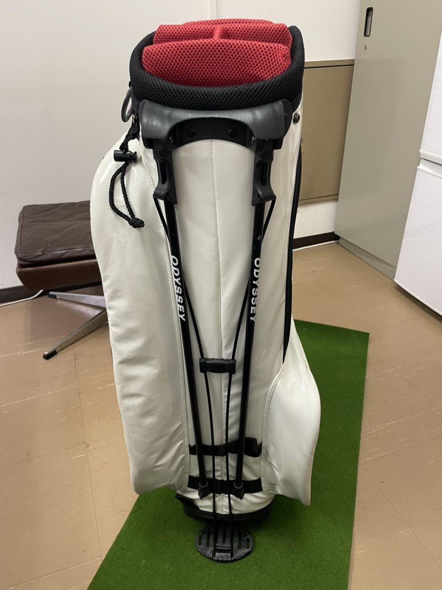 Yahoo!オークション - 中古オデッセイ スタンドキャディバッグ Yahoo!オークション - 中古オデッセイ スタンドキャディバッグ
