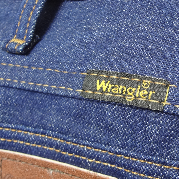 ラングラー Wrangler 945NAV 米国製 カーボーイカット ストレート ブルージーンズ デニム MADE IN THE USA W46インチ_画像6