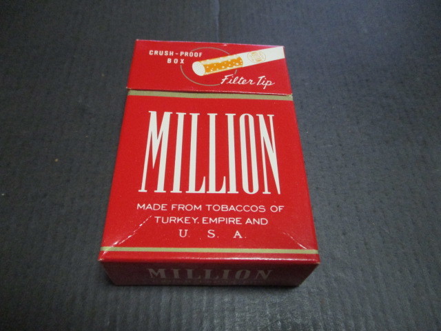 たばこパッケージ　ミリオン_画像1