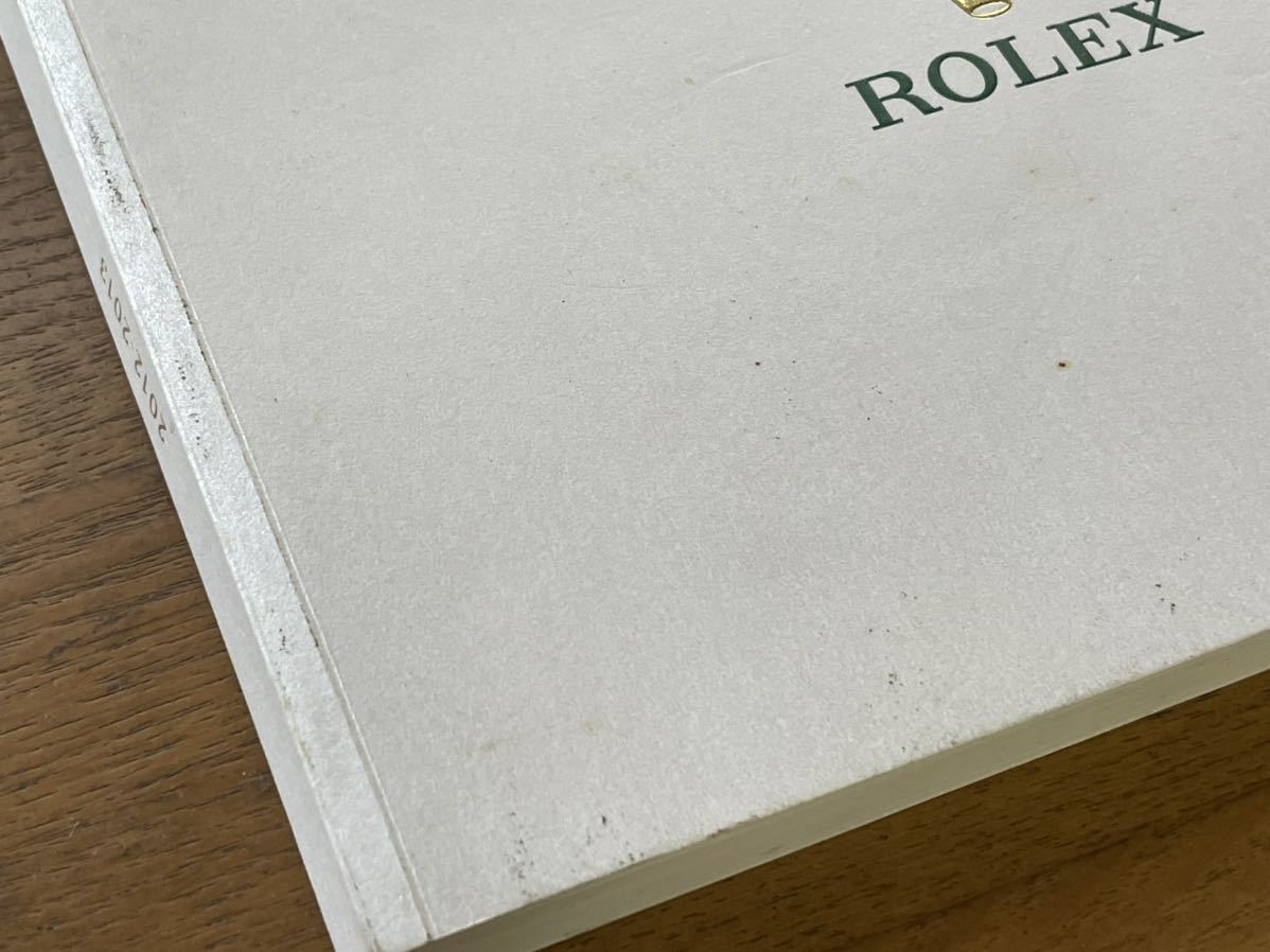 ヤフオク! - ROLEX ロレックス 腕時計 カタログ 価格表 2012-...
