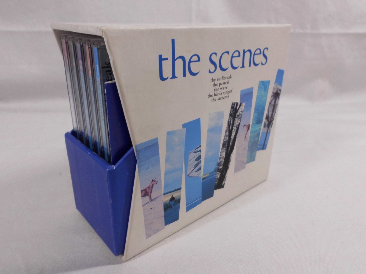 0F1A10 [CDセット] the scenes・BOX付5枚セット ソニーファミリークラブ ヒーリング 自然環境音の画像1