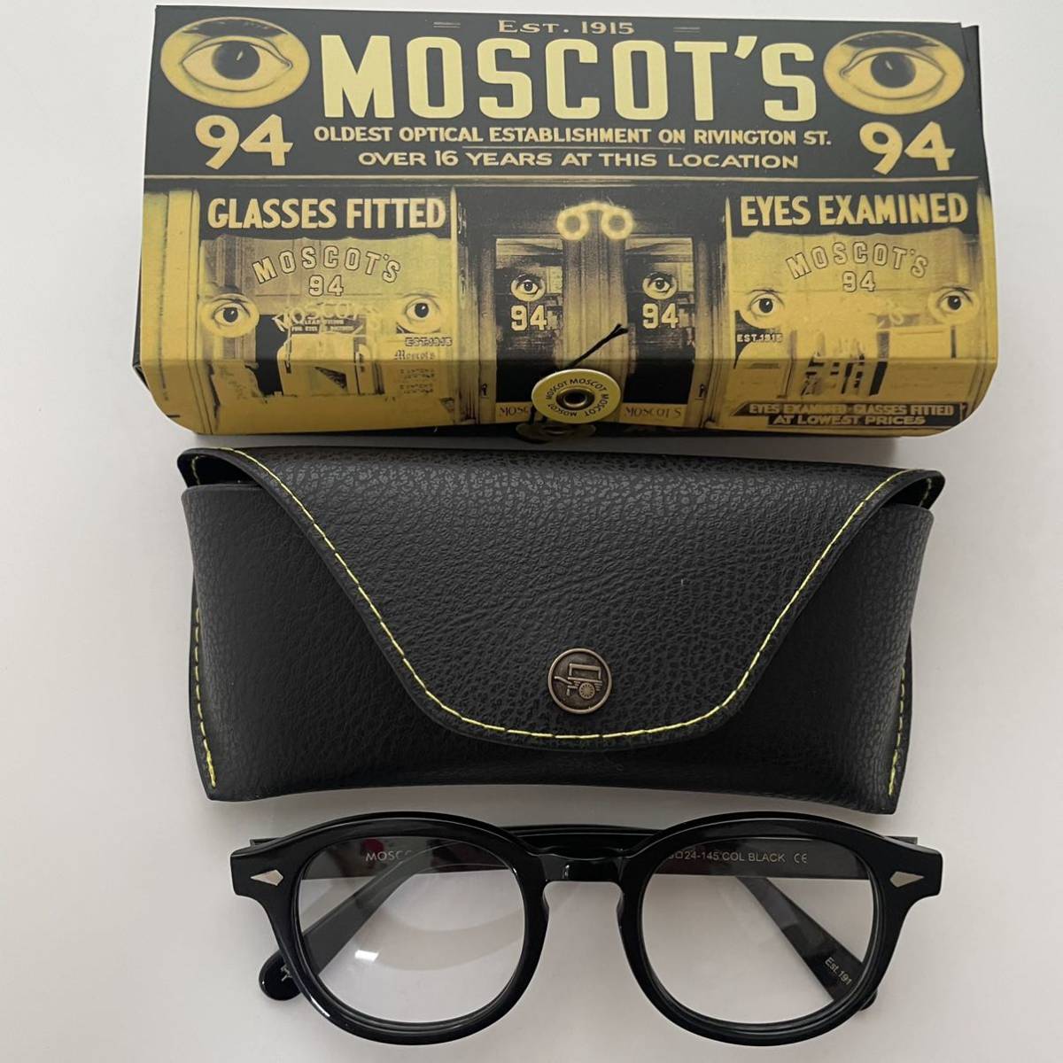 MOSCOT LEMTOSH モスコット レムトッシュ 49 L 黒 ブラック sariater