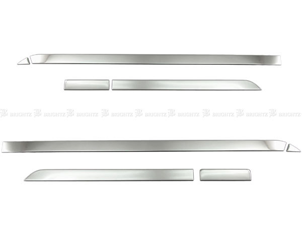  Sambar van S700B S710B super specular stainless steel plating side door under molding 8PC cover bezel panel SID-MOL-150
