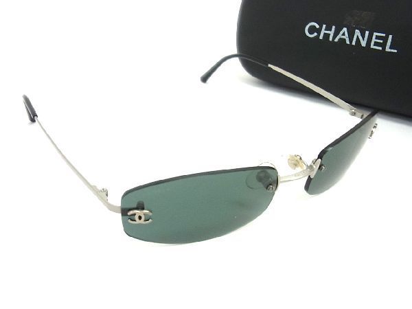 1円 CHANEL シャネル ココマーク 4002 c.103/71 54□19 130 サングラス