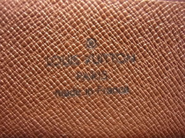 1円 LOUIS VUITTON ルイヴィトン M60002 モノグラム ジッピー