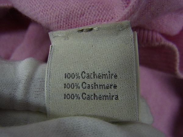 1円 HERMES エルメス カシミヤ100% 長袖 ニット セーター トップス