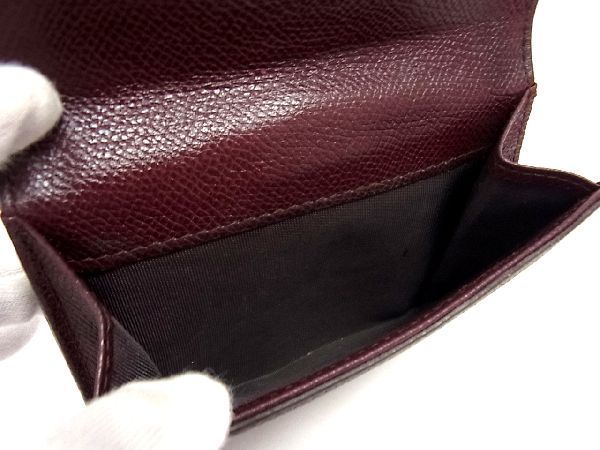 1円 Salvatore Ferragamo フェラガモ ヴァラリボン レザー 三つ折り ...