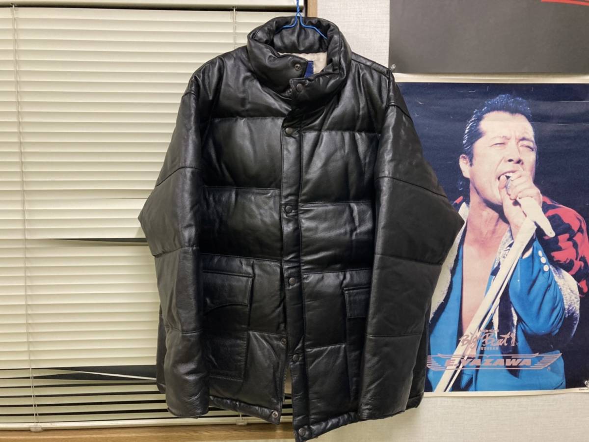 ボスジャン サントリーBOSS 10周年レザーダウンジャケット 検索用