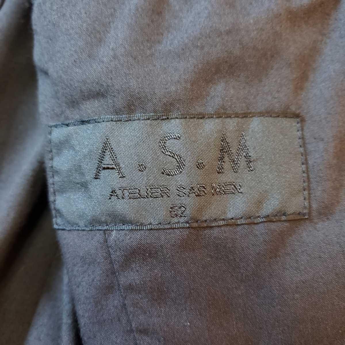 A.S.M【漂う色気 超希少サイズ52 XL】アトリエサブメン ライダース