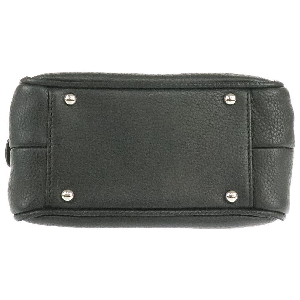 シャネル CHANEL タッセル ミニボストンバッグ ブラック レザー 中古A 269678_画像3