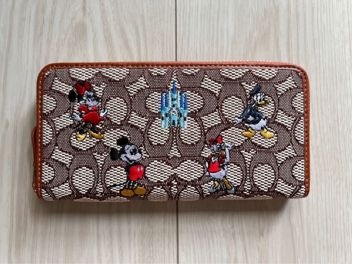 いします COACH Disney コラボ長財布の通販 by ロドリゲス｜コーチなら