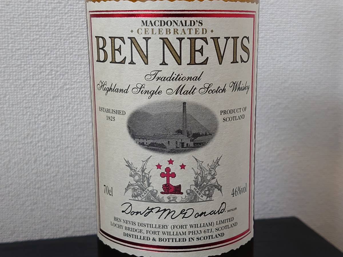 ベン・ネヴィス Ben Nevis 46% マクドナルド トラディショナル | www