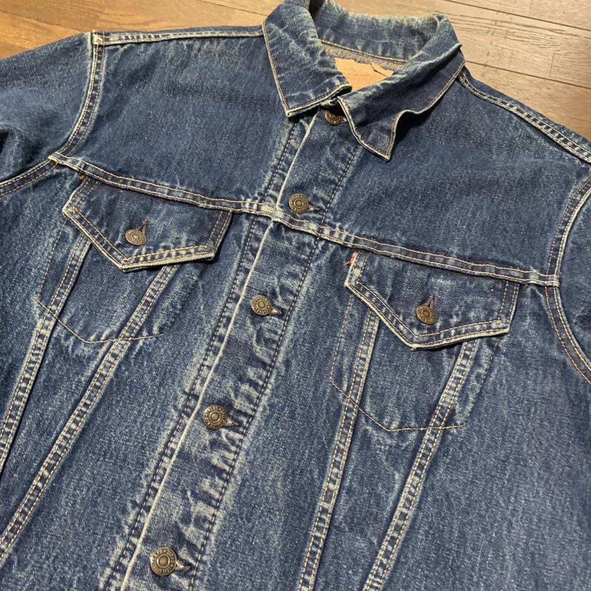 濃紺 60's LEVI'S リーバイス 70505-0317 Gジャン デニムジャケット