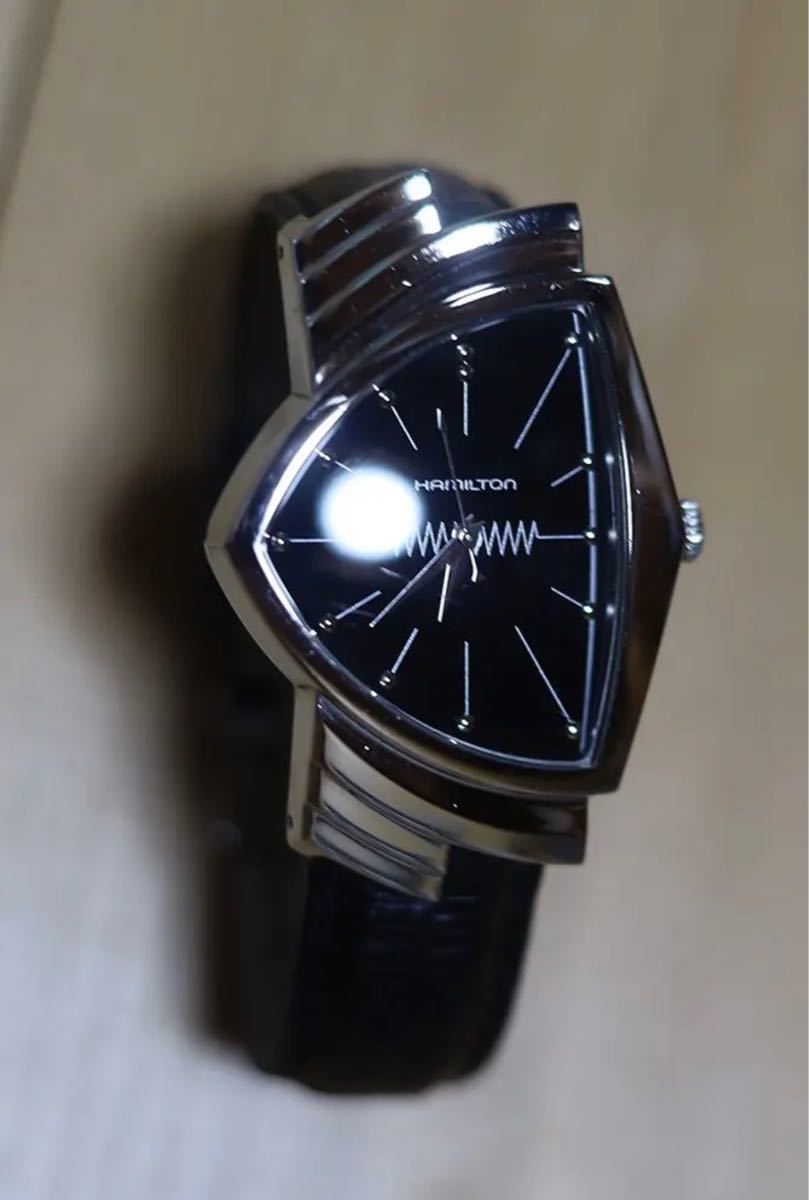 HAMILTONハミルトン メンズ腕時計ベンチュラブラックH244112 腕時計