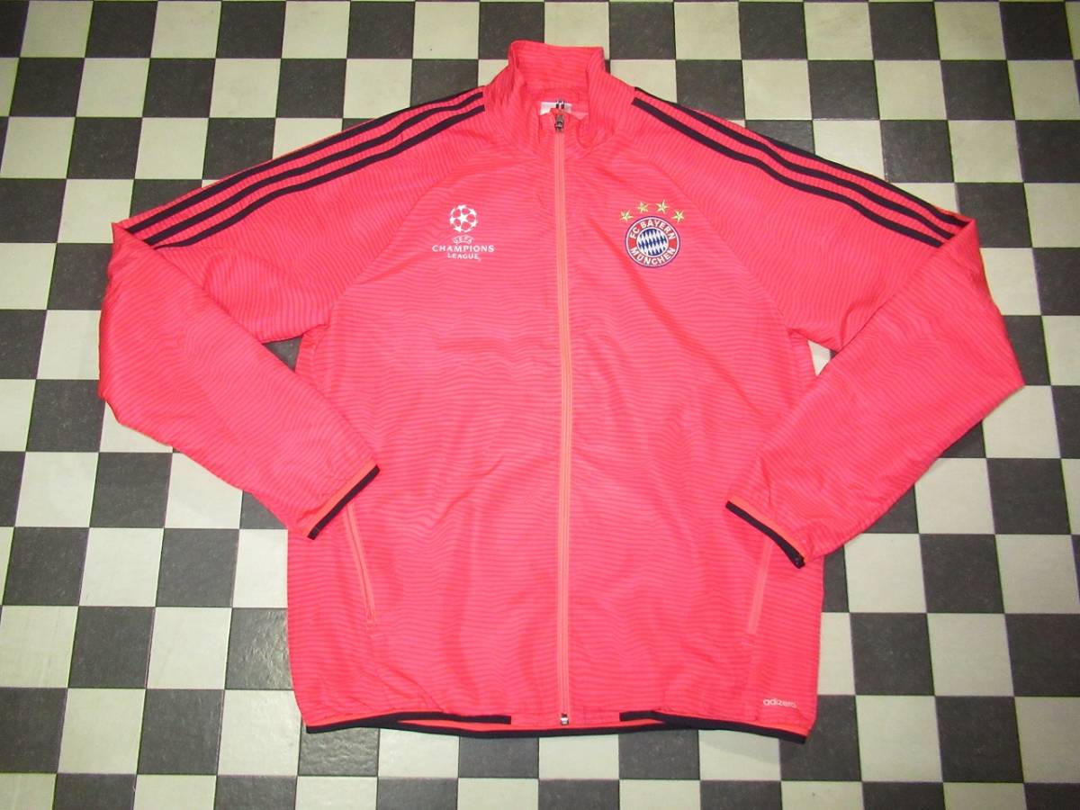 * Adidas * superior article L 2015-16 FCbai L nUCL presentation suit top and bottom set flash red S15/ pop 