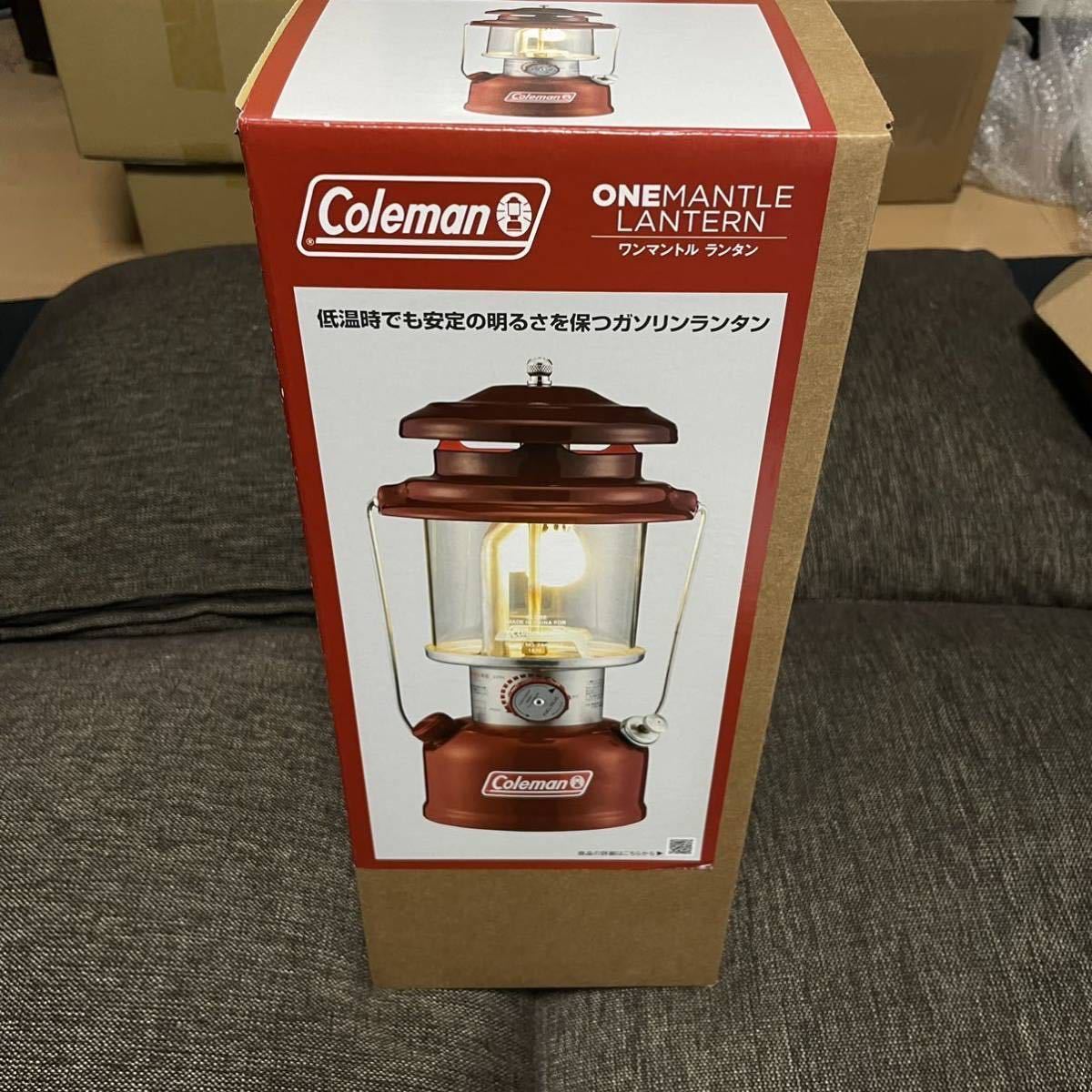 2022 COLEMAN コールマン【ワンマントルランタン レッド】286A ONE