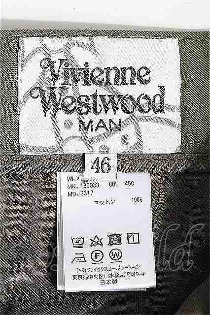 【送料無料】 サイドポケットパンツ Vivienne Westwood MANヴィヴィアンウエストウッド 22-10-12-007i-1-pa-HD-ZI_画像3