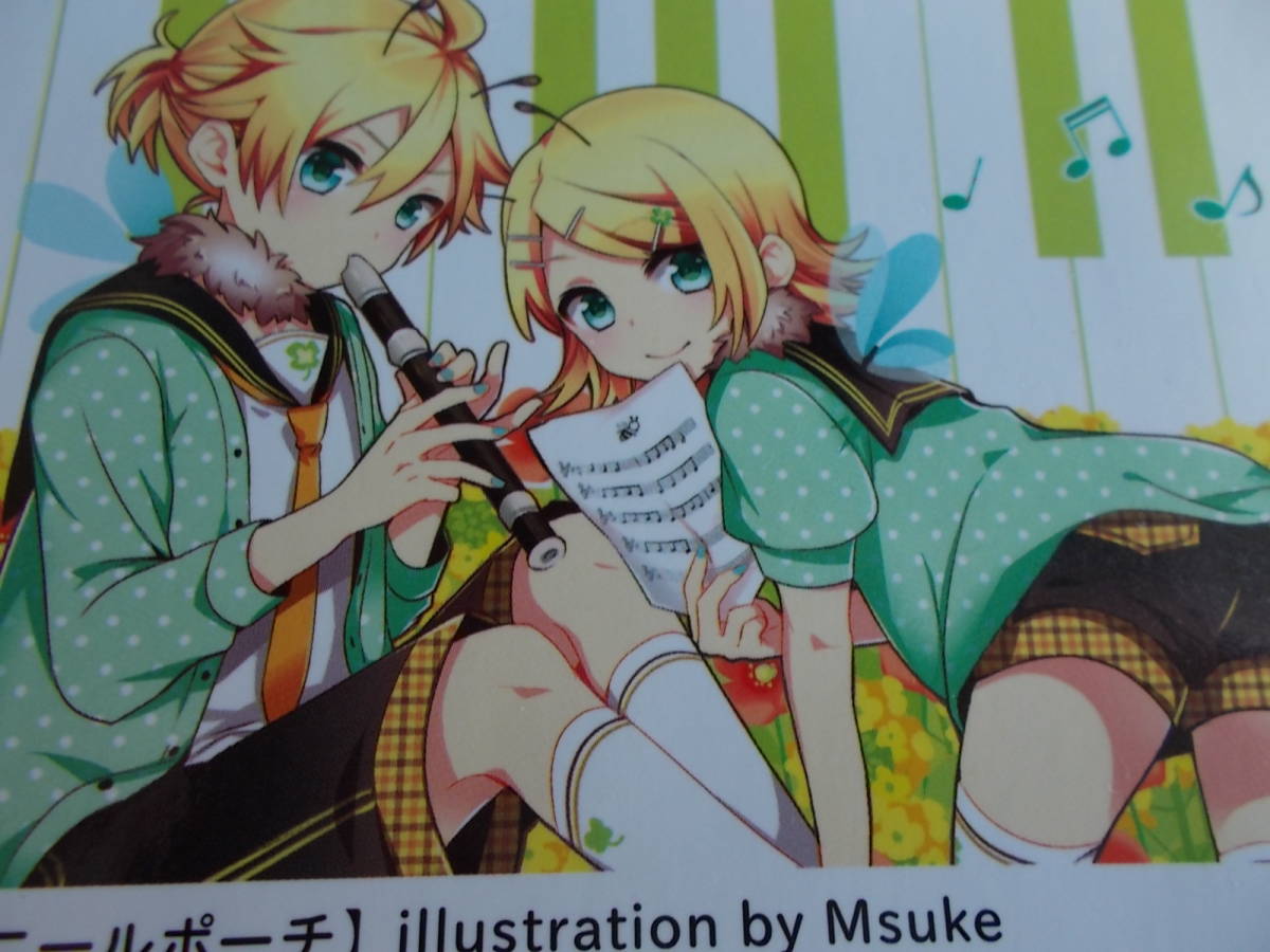 Kagamine Lin / Lenvinyl Souch &amp; Charm Set + Kagamine Rin Photos Bess ☆ как новый ☆