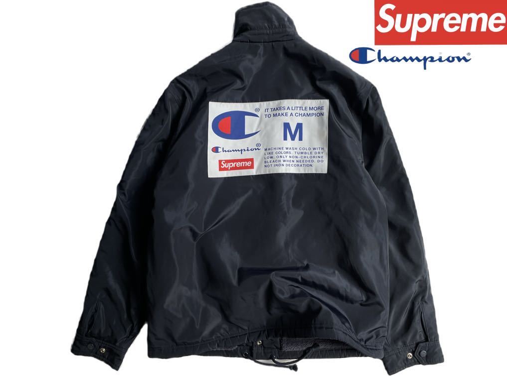 Supreme × Champion 18AW Label Coaches Jacket シュプリーム