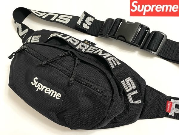 Supreme 18SS Waist Bag Black シュプリーム ウエストポーチ ボディ