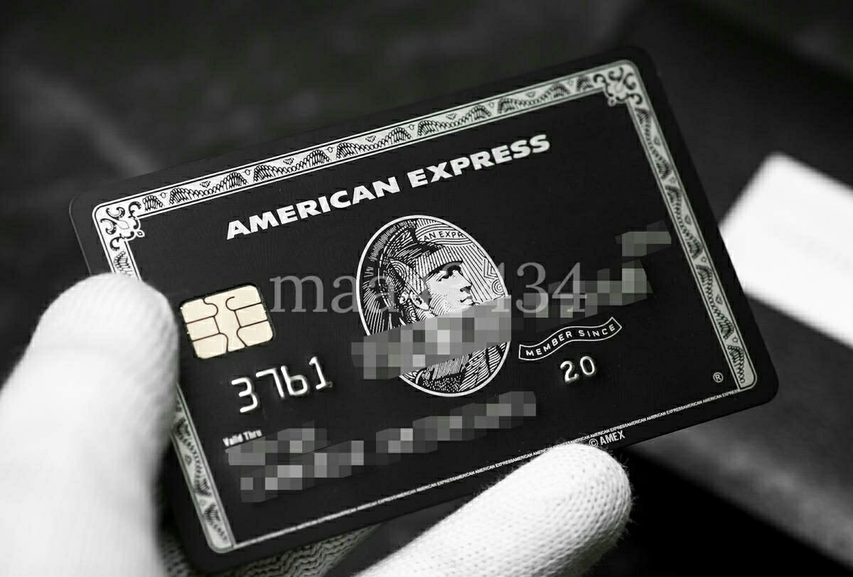 ☆【数量限定】 印字可能! アメックス Amex センチュリオンカード