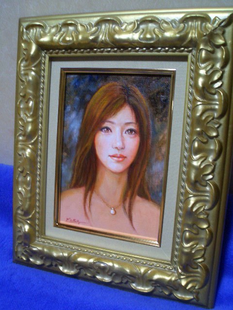 水流園揚子つるぞのようこ油彩 油絵【一粒の真珠】SMサムホール新作 水流園揚子つるぞのようこ油彩 油絵【一粒の真珠】SMサムホール新作