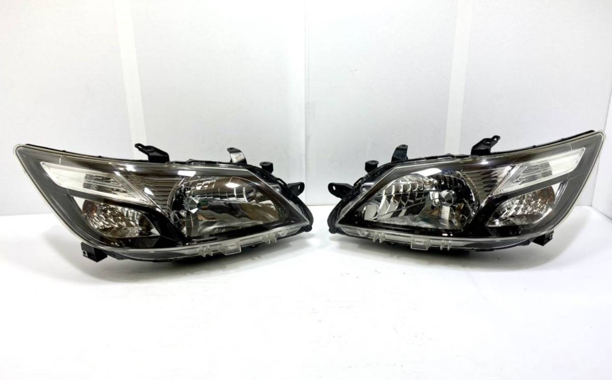 エクシーガ YA5 YAM 後期 純正 左右ヘッドライト HID レベライザー付