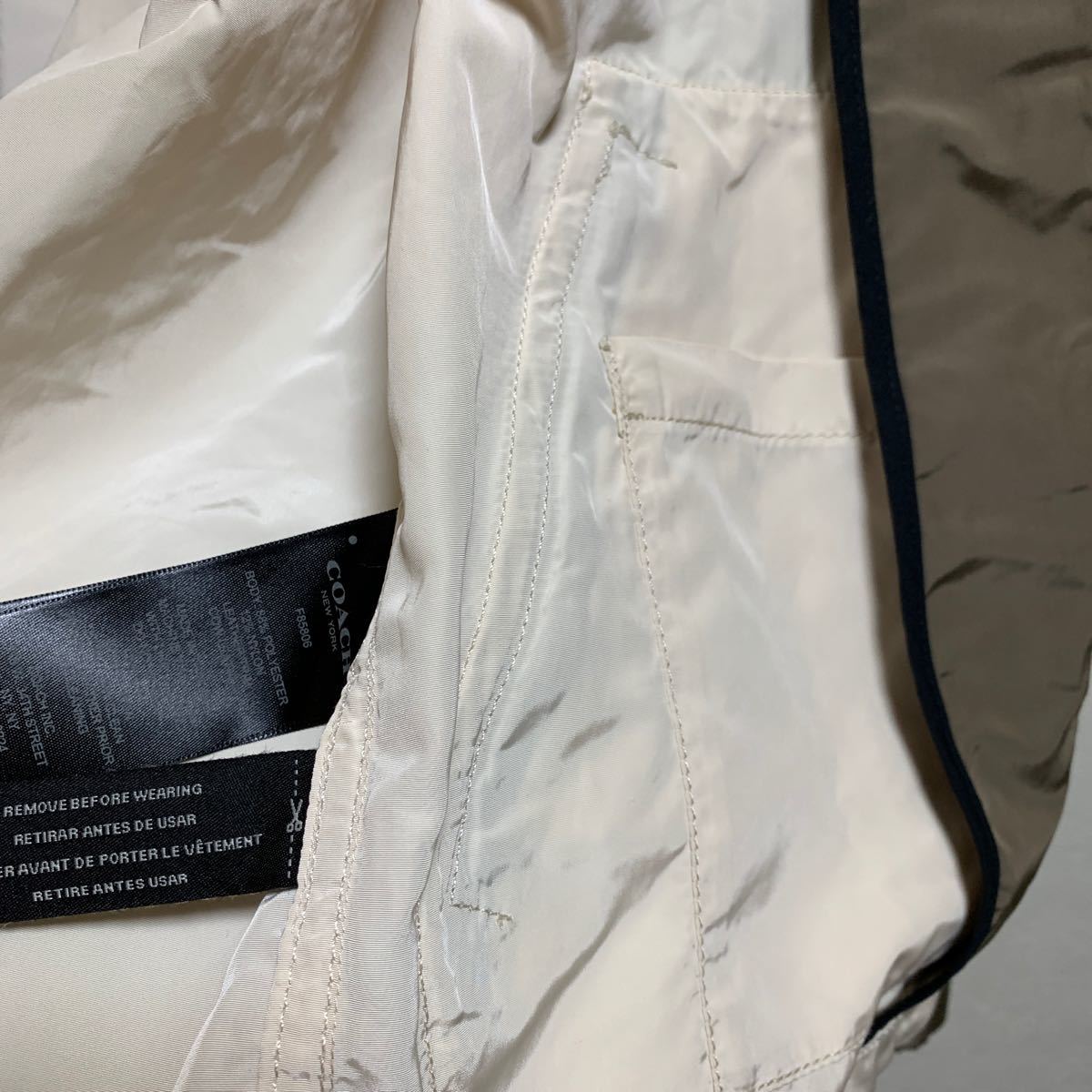 【新品タグ付き】COACH コーチ マウンテンパーカー ブルゾン XS オーバーサイズ