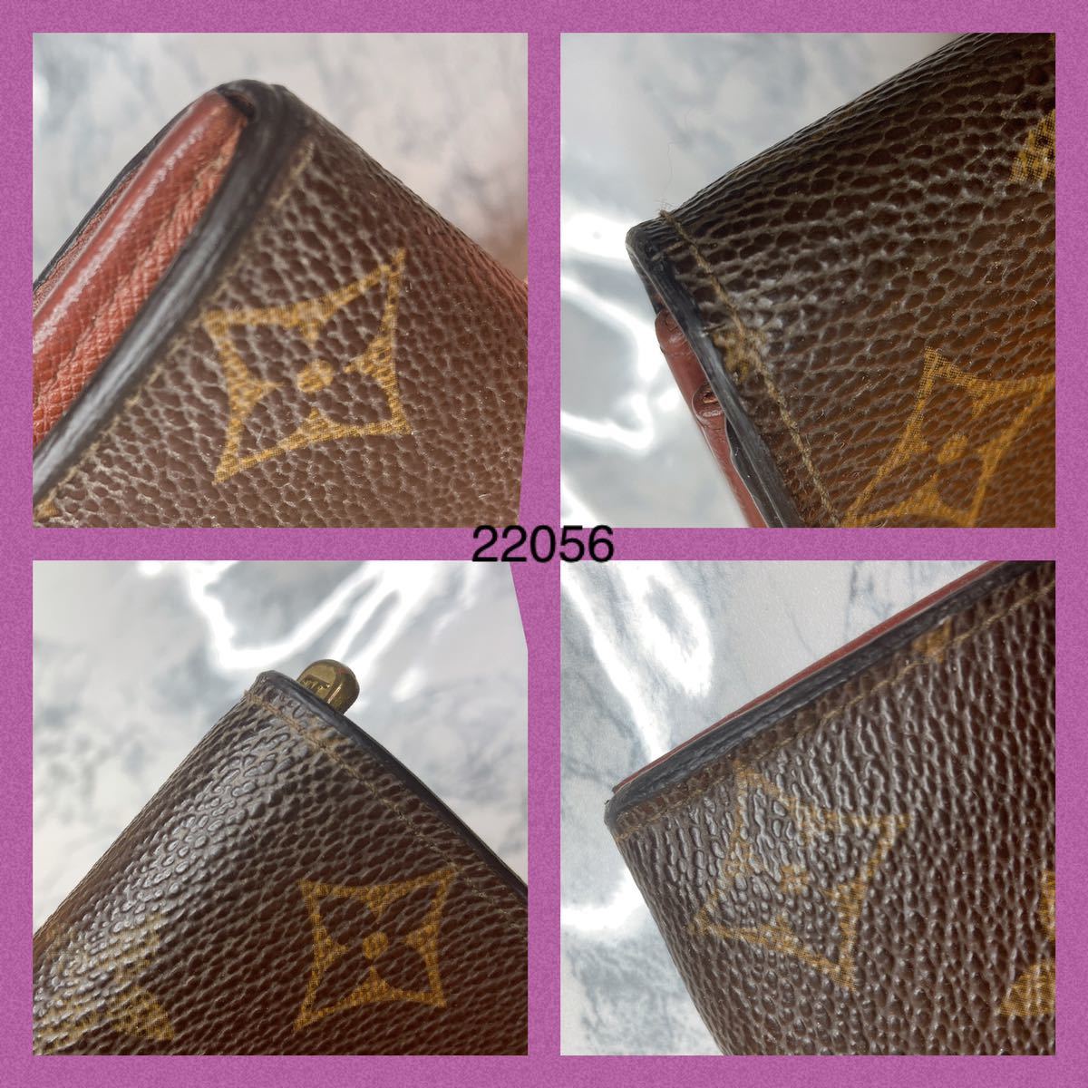 100円から！LOUIS VUITTON ルイヴィトン モノグラム 長財布_画像3