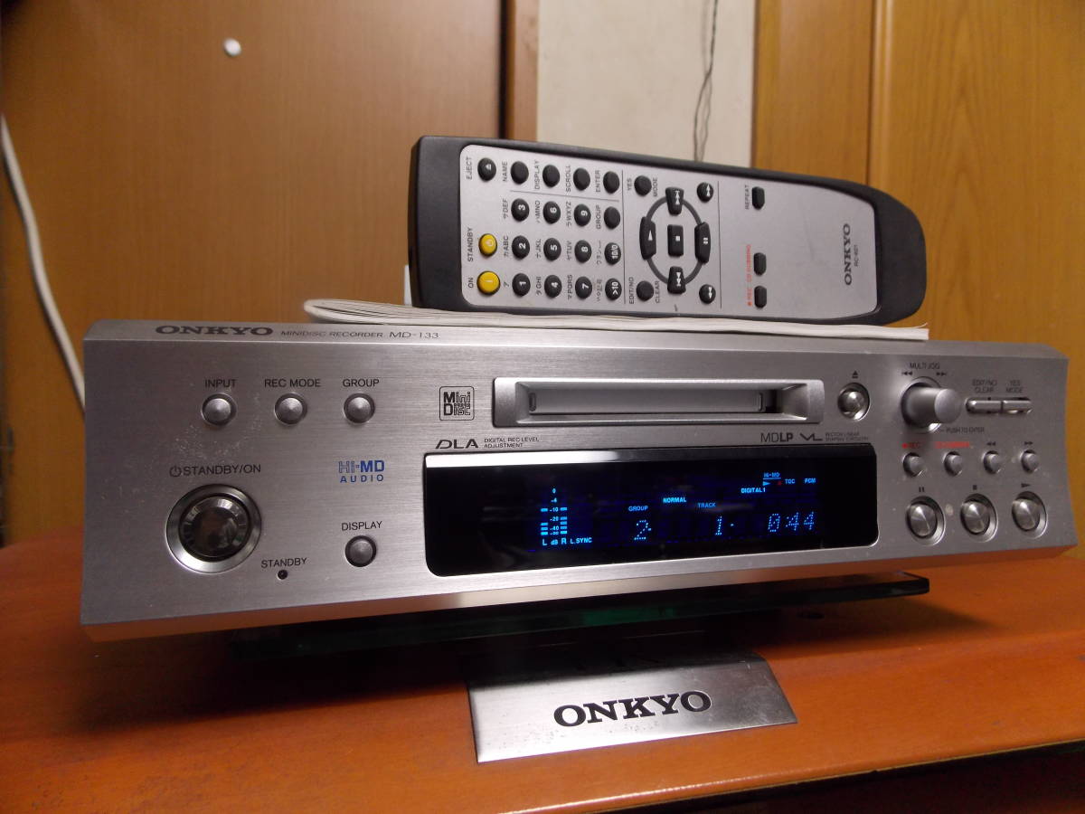 いただけま ヤフオク! - ONKYO MD-105FX 動作・状態良好 汎用リモコン